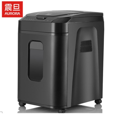 震旦AURORA AS120CD碎紙機  4級保密辦公商用全自動碎紙機（自動120張 持續(xù)60分鐘 32.2L 可碎卡、光盤) AS120CD 